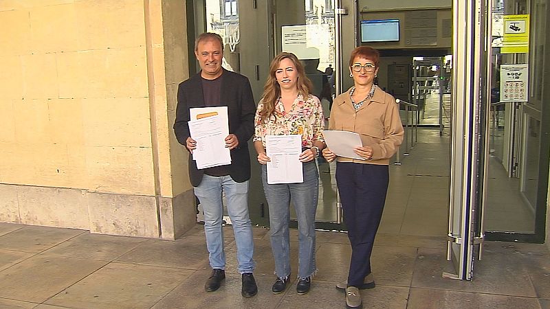 Compromís - Front Valencià per Alacant registra la seua candidatura electoral - L'informatiu - Comunitat Valenciana