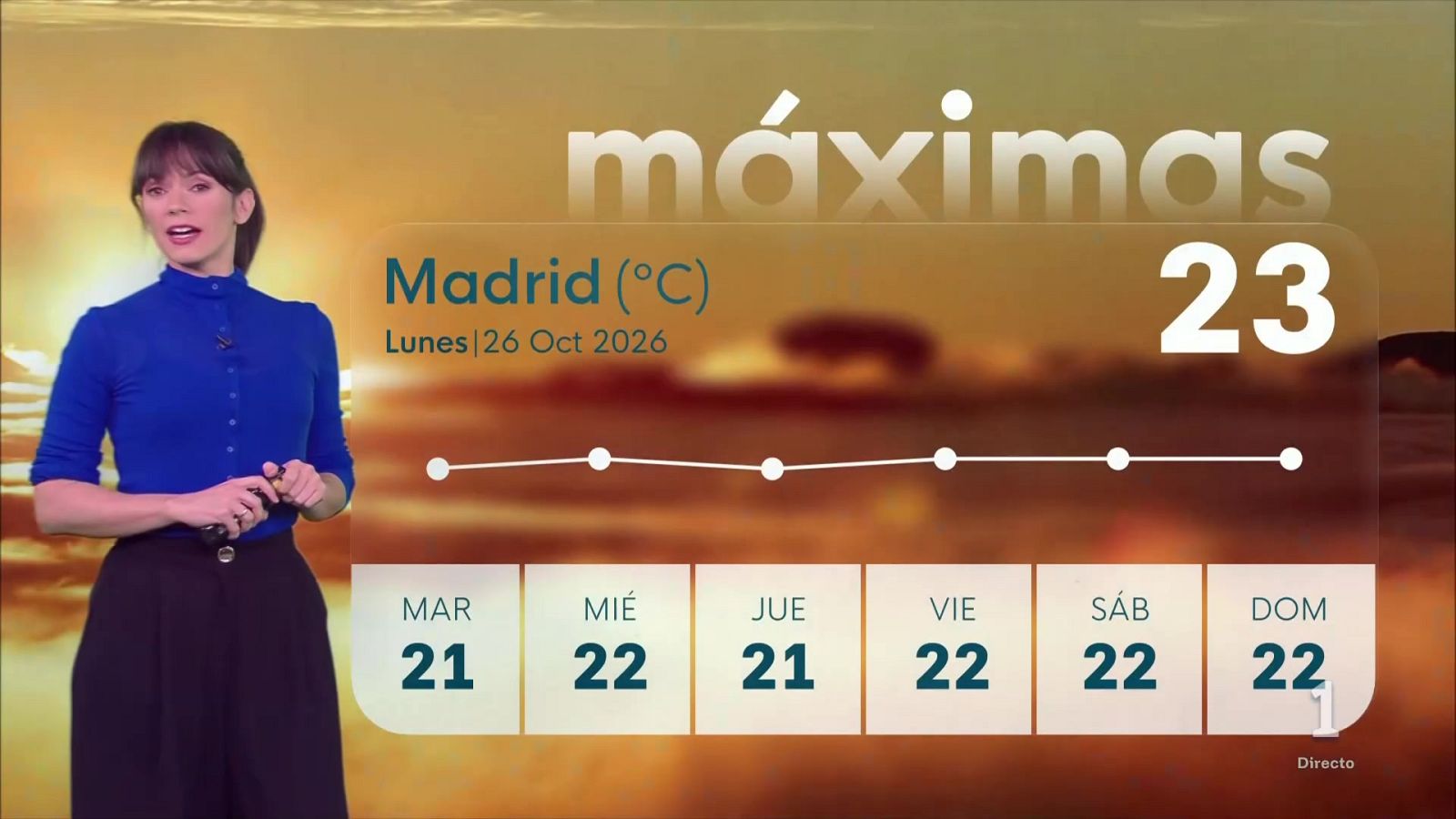 El tiempo en la Comunidad de Madrid –   26/10/26