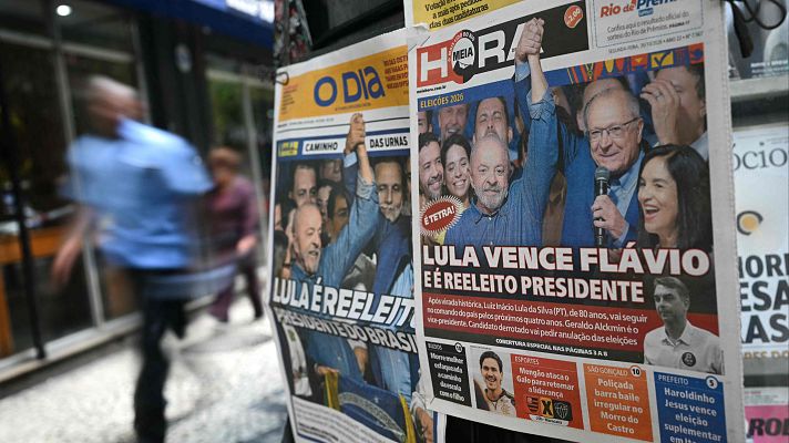 Telediario 2 - El bolsonarismo trata de recuperarse de la derrota en las elecciones de Brasil