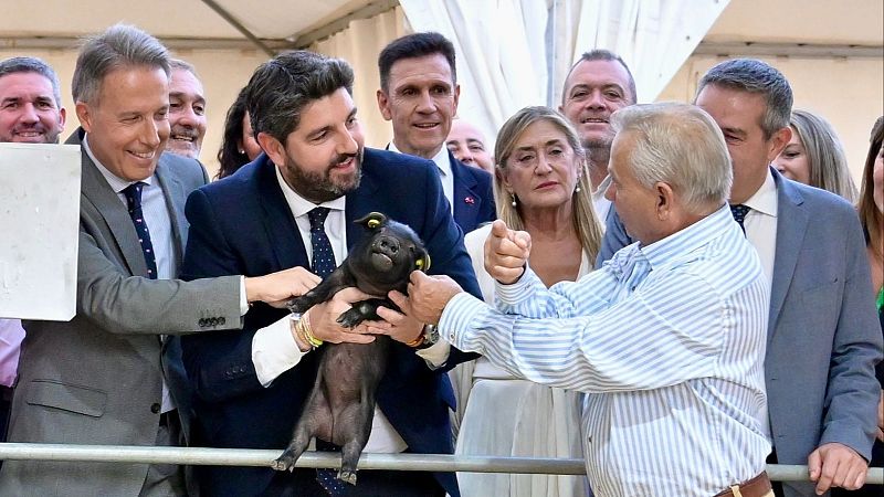 El presidente de la Comunidad, Fernando López Miras, en Sepor
