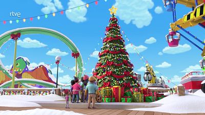 El equipo disfruta de una Navidad mágica