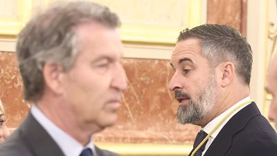 Feijóo defiende su pacto con Vox en el Senado y califica la alianza de izquierdas de "coalición de desesperados"