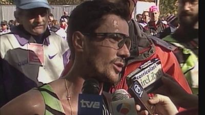 Martín Fiz acaba séptimo la maratón de Nueva York (Telediario 2 - 03/11/1996)