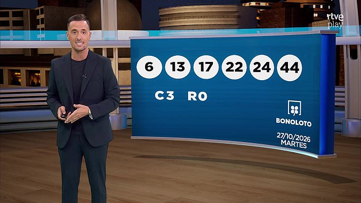 Loterías - Sorteo de la Bonoloto y Euromillones del 27/10/2026