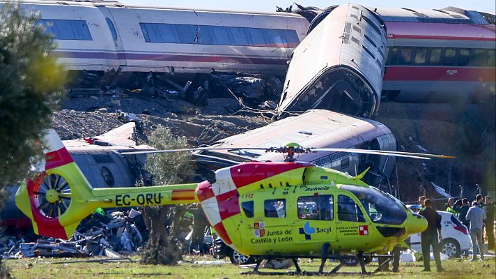 Especiales informativos - Choque de dos trenes en Toledo
