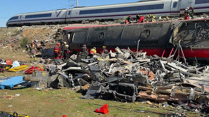 Telediario 1 - Accidente de tren en Toledo: qué se sabe, causas y heridos