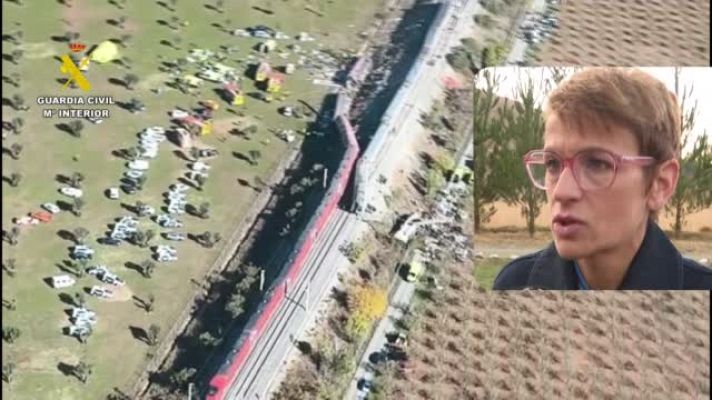 Telenavarra - Chivite muestra sus condolencias ante el accidente de Urda