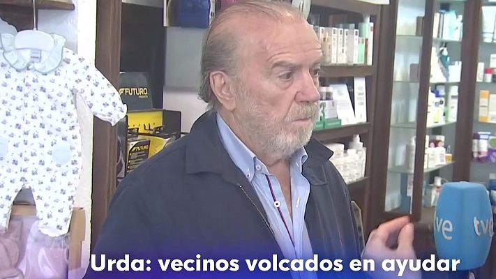 La hora de La 1 - El farmacéutico de Urda, uno de los primeros en ayudar a los heridos