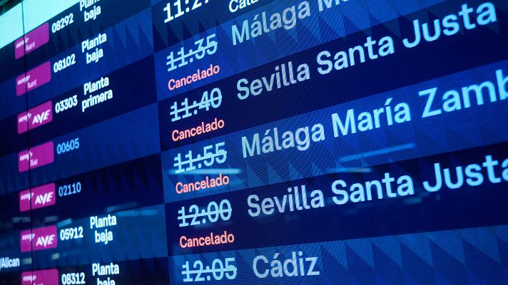 Telediario 2 - El accidente de Urda altera la conexión ferroviaria entre Madrid y Andalucía