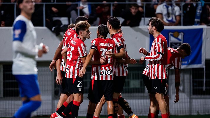 El Athletic solventa su debut en la Copa con una goleada ante la Associaci� Esportiva Prat