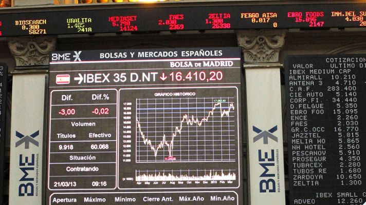 La tarde en 24h - El Ibex-35 cae un 0,77%