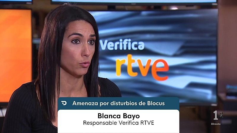 VerificaRTVE explica que Interior niega el env�o de una alerta por disturbios en Halloween