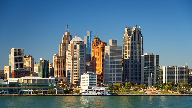 Skyline de Detroit