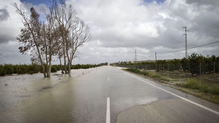El tiempo - Precipitaciones fuertes en Cádiz