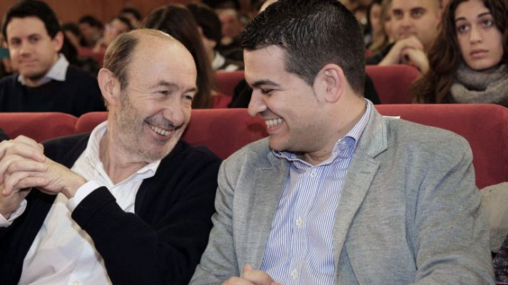 Telediario 1 - Rubalcaba responde a Merkel