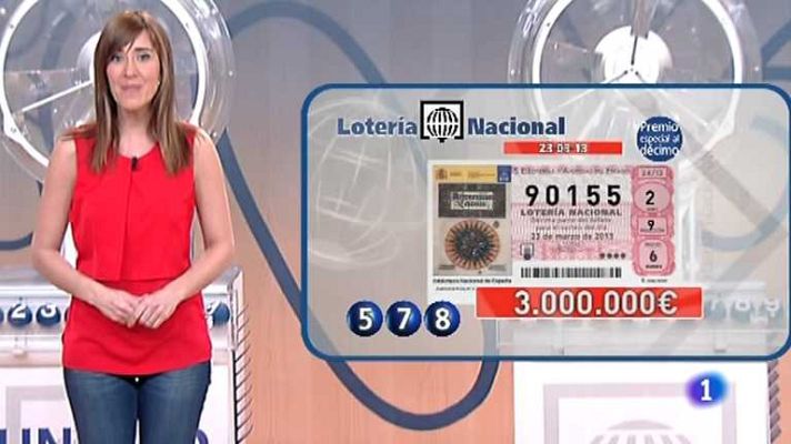  - Lotería Nacional - 23/03/13