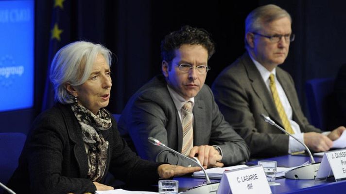 Telediario 1 - Hay acuerdo de rescate a Chipre