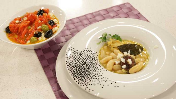 RTVE Cocina - Judiones con pollo y morcilla