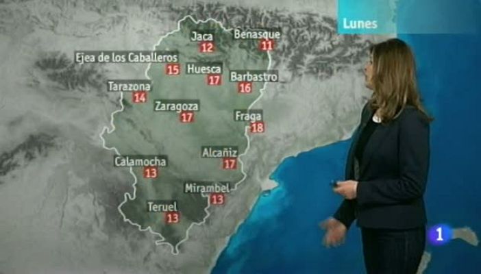 Noticias Aragón - El tiempo en Aragón - 25/03/13