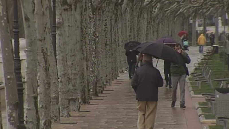 Lluvias en Galicia y Sistema Central, y fuerte viento en levante