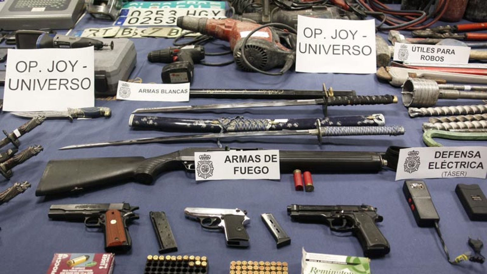 POLICÍA BANDAS BUTRONEROS