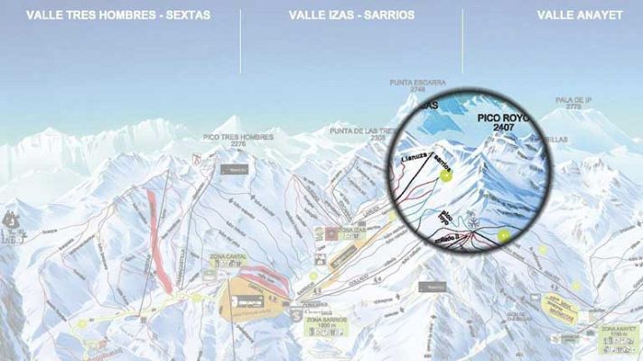 Telediario 1 - La niña de 7 años, sepultada por un alud, sigue en estado crítico