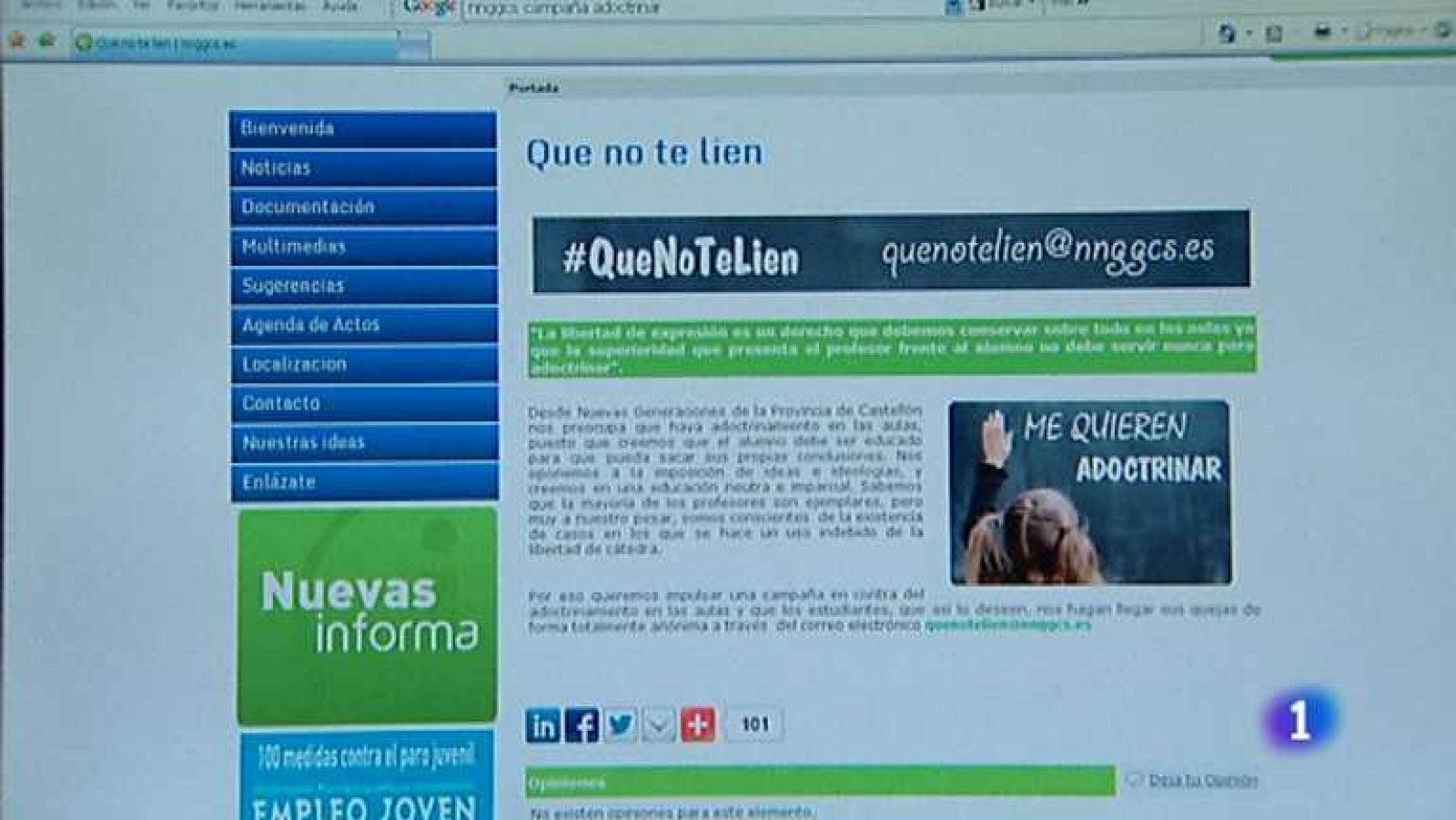 L'Informatiu - Comunitat Valenciana 2 - 26/03/13 - Ver ahora