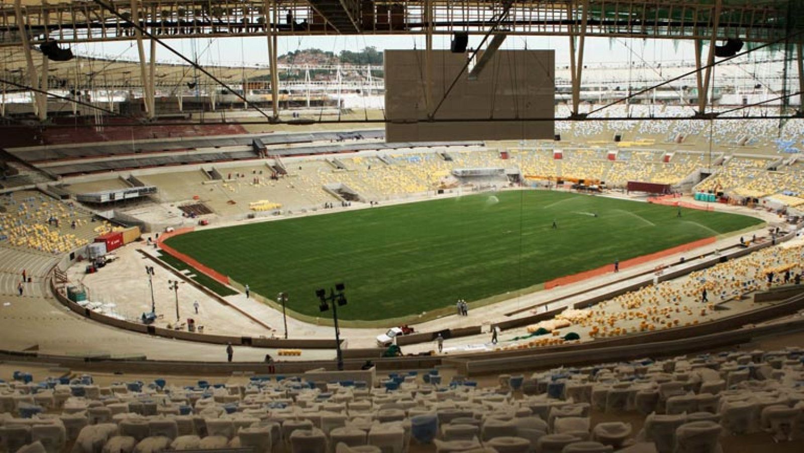 El Maracaná acelera las obras para su inauguración | Ver