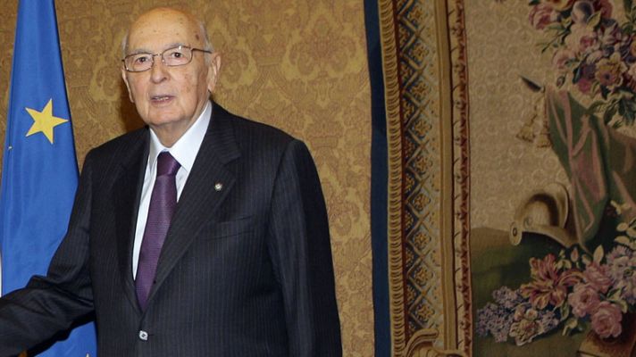 Telediario 1 - Napolitano se toma tiempo para reflexionar sobre la formación del Gobierno italiano