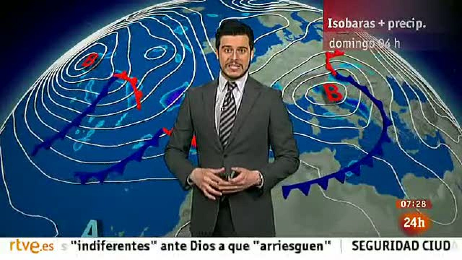 Precipitaciones localmente persistentes en el oeste de la Península - El tiempo | Ver