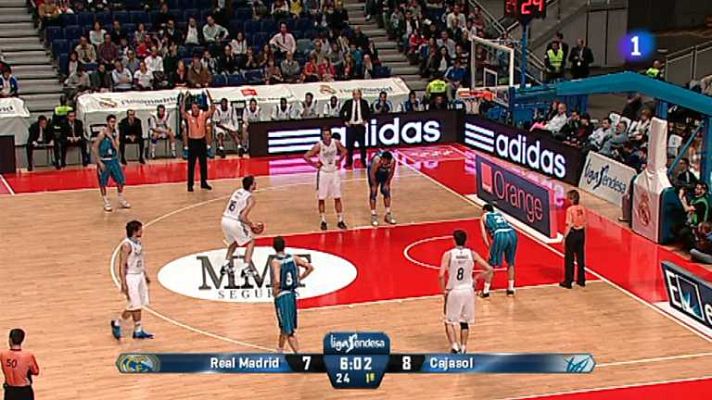Baloncesto en RTVE - Real Madrid - Cajasol