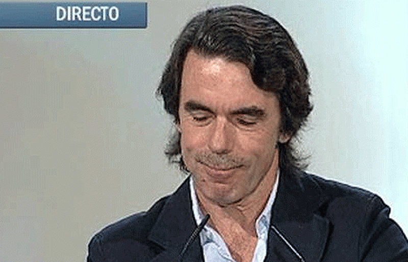 Aznar ofrece su "apoyo responsable" a Rajoy