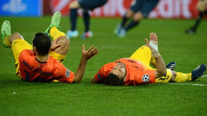 Telediario 1 - La defensa del Barça, en cuadro