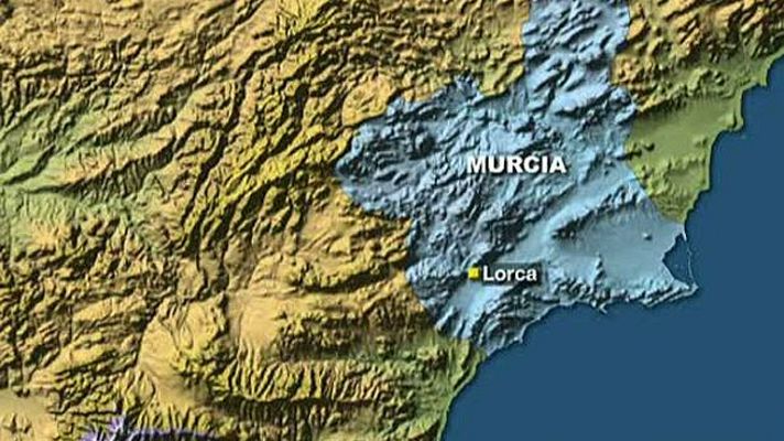 Telediario 1 - Lorca vive un nuevo temblor de magnitud 4,3 en la escala Richter