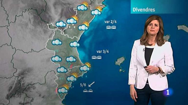 L'informatiu - Comunitat Valenciana - El tiempo en la Comunidad Valenciana - 04/04/13