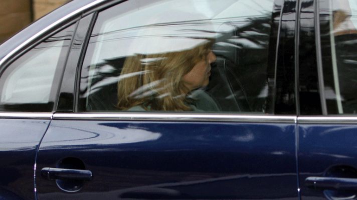 Telediario 1 - Declaración de la infanta Cristina