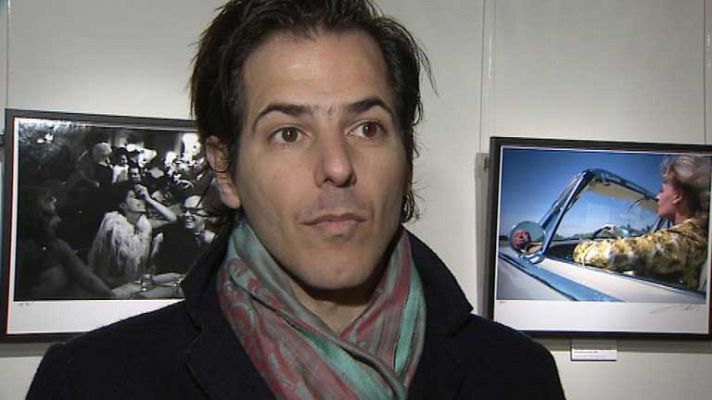 Telediario 1 - Exposición de Lawrence Schiller