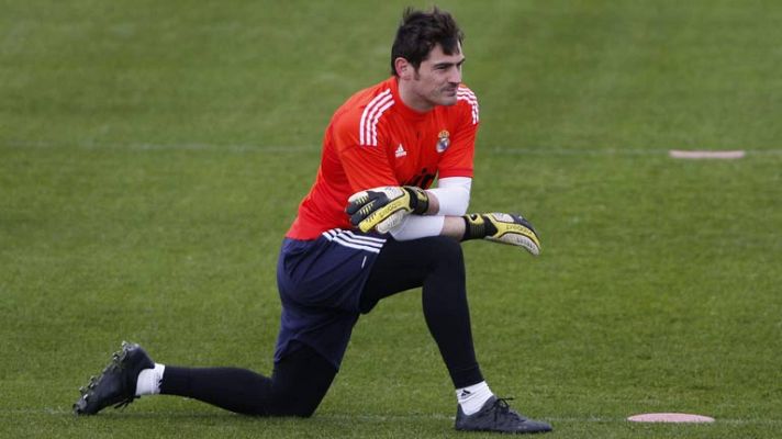 Telediario 1 - Casillas ya tiene el "alta competitiva"