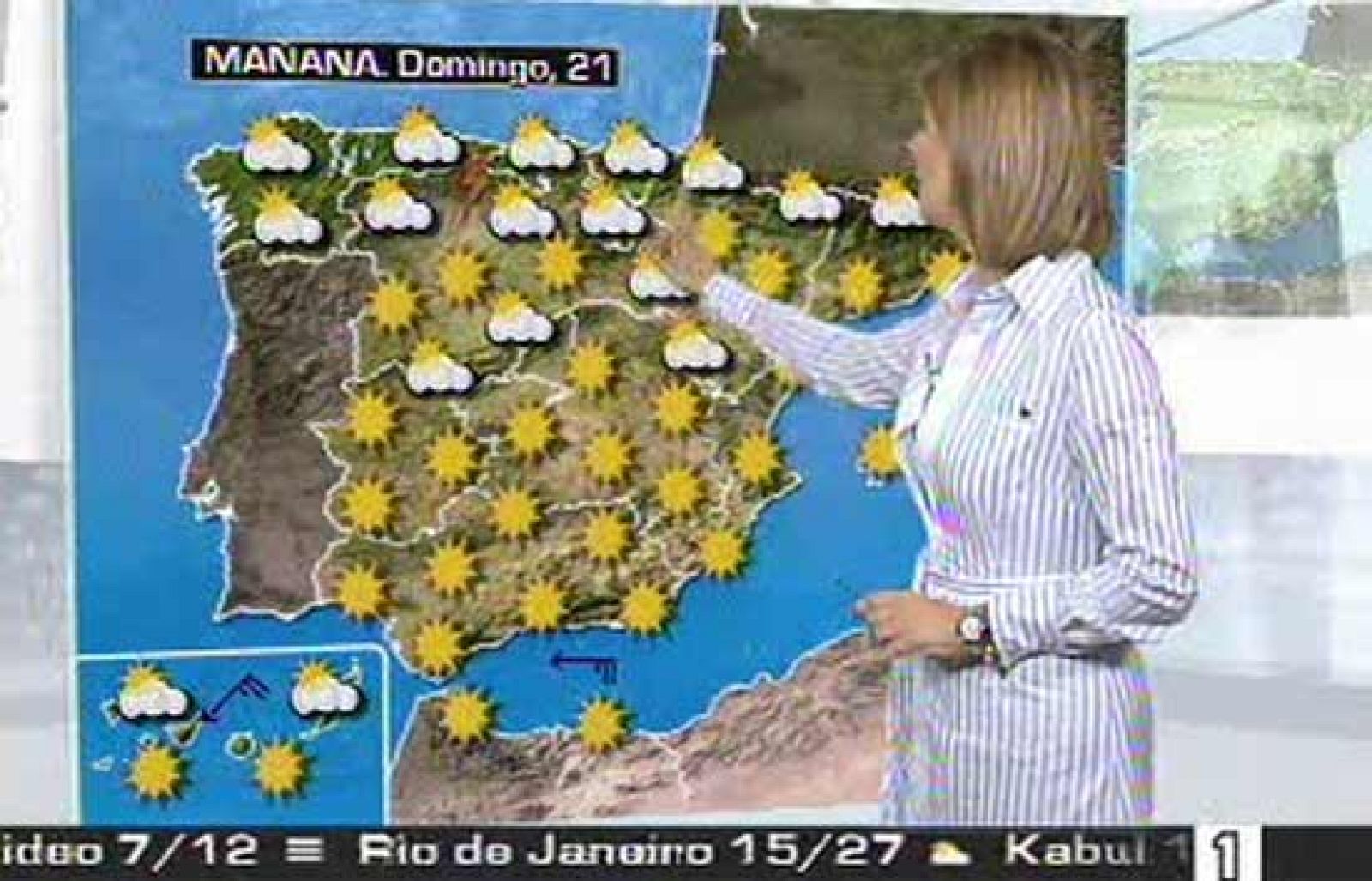 La Agencia Estatal de Meteorología (AEMET) anuncia para este domingo chubascos débiles, ocasionalmente acompañados de tormenta en el área cantábrica y que, con menor probabilidad e intensidad, se pueden producir también en el norte de Castilla y León