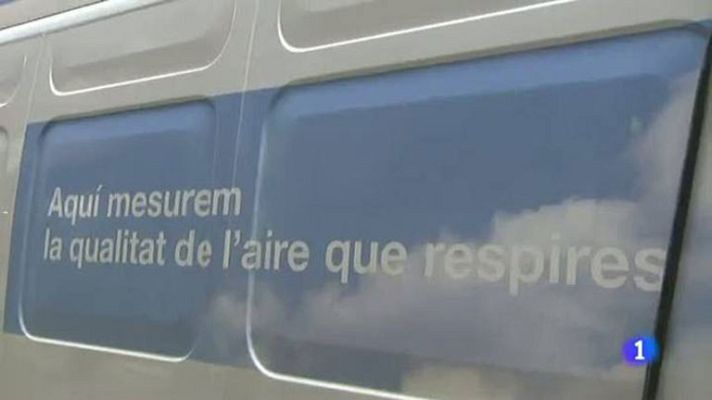 Telediario 1 - Barcelona y el CSIC, unidos en un proyecto piloto para reducir la contaminación