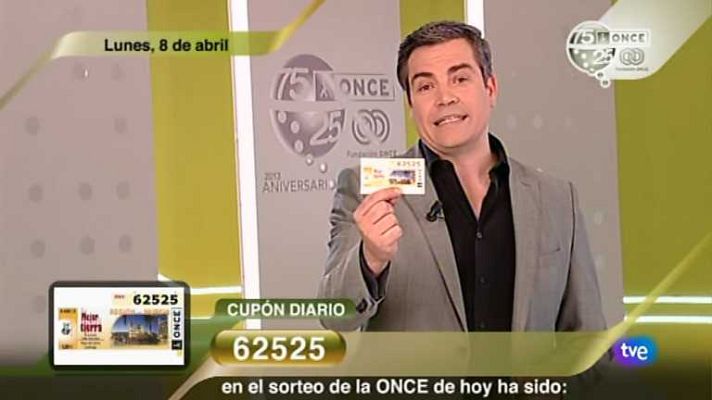 Sorteos ONCE - Sorteo ONCE - 08/04/13