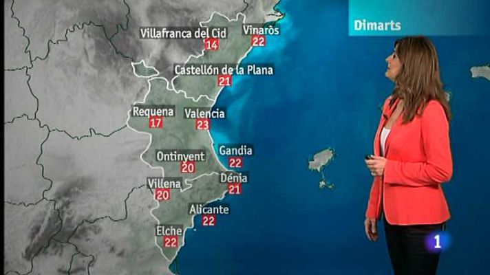L'informatiu - Comunitat Valenciana - El tiempo en la Comunidad Valenciana - 09/04/13