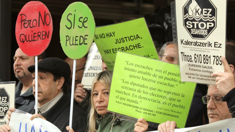 En el Congreso se sigue hablando de desahucios