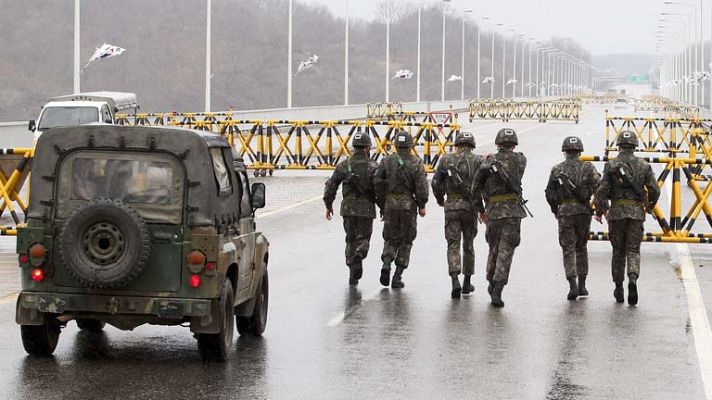 Telediario 1 - Opinión UE sobre conflicto Corea