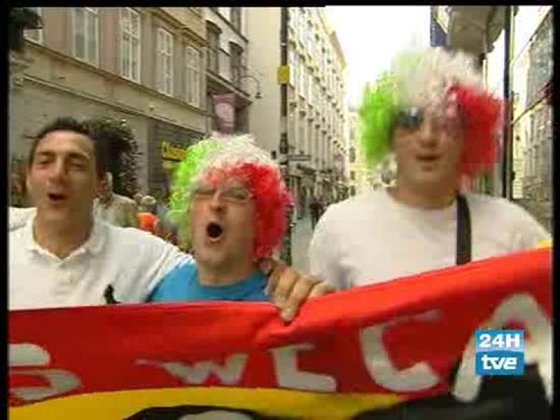 La afición española, ansiosa