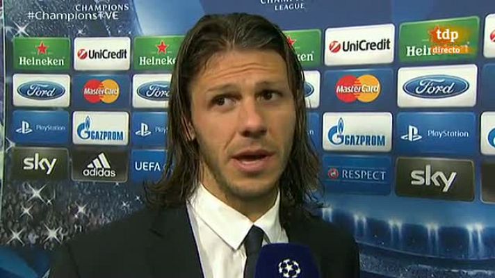 Champions League - Demichelis: "En el campo vimos fuera de juego claro"