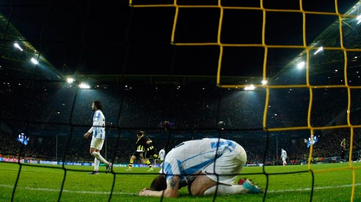 Telediario 1 - Echan al Málaga de la Champions en el último suspiro