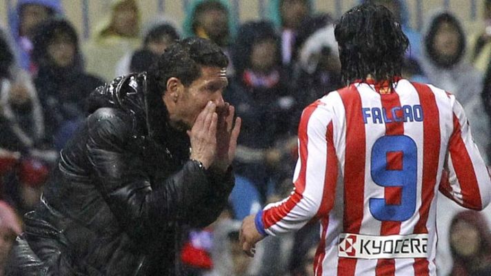 Telediario 1 - Simeone, resignado a las 'novias' de Falcao