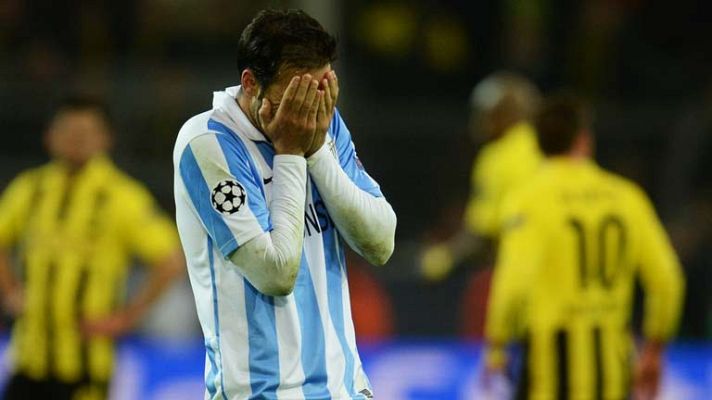 Telediario 1 - Queja oficial del Málaga ante la UEFA