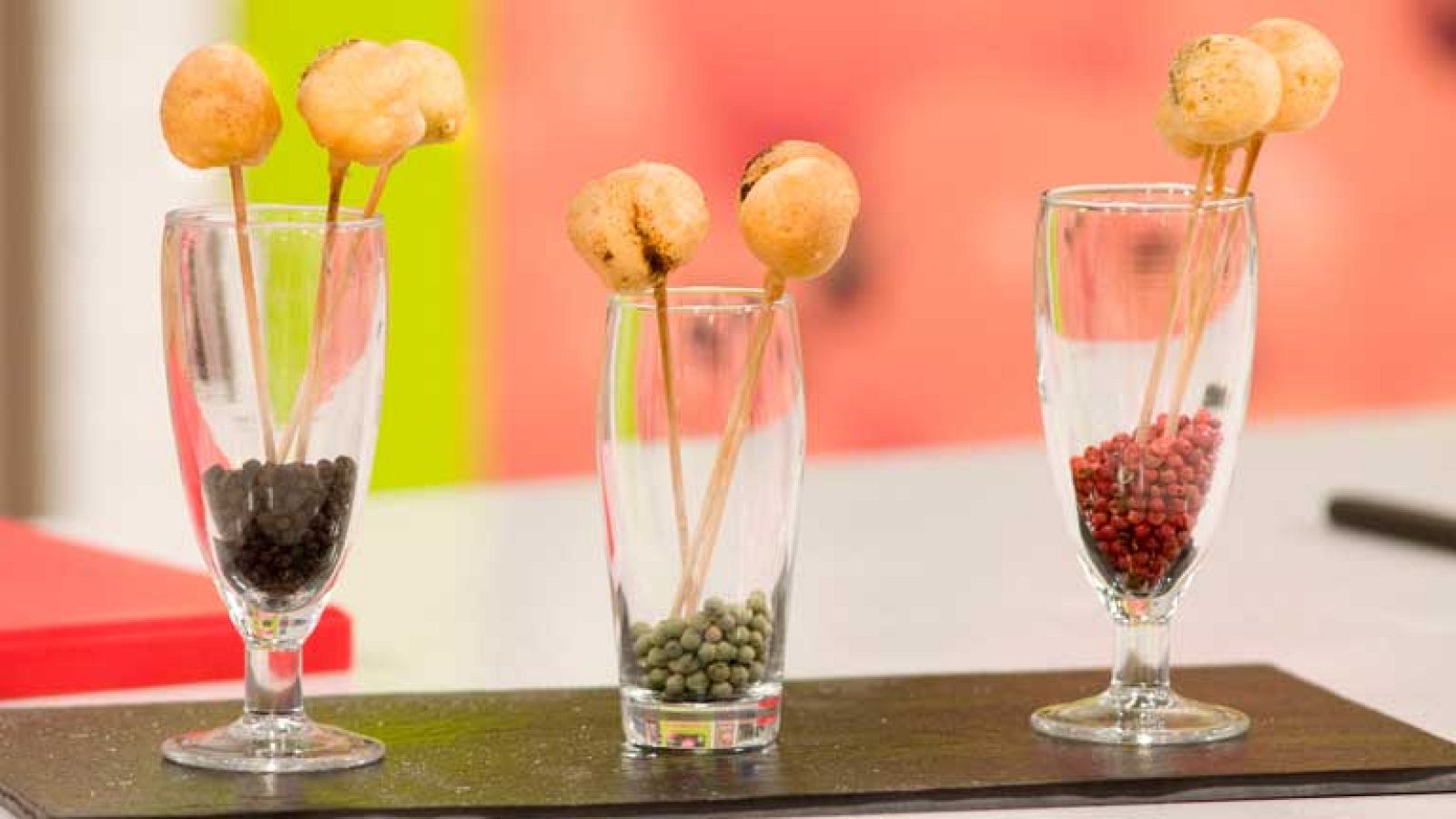Bolitas de verduras fritas